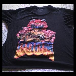 DOOM Black 2XL T-Shirt